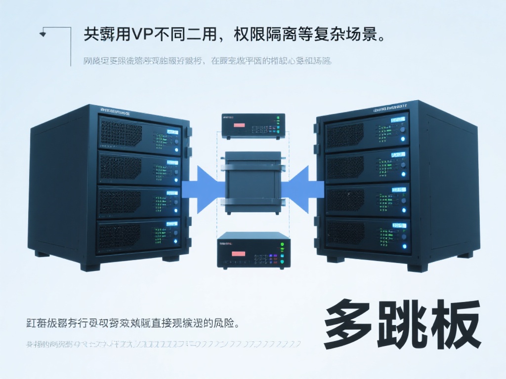 与VPN有所不同，跳板更多用于身份掩护、权限隔离等